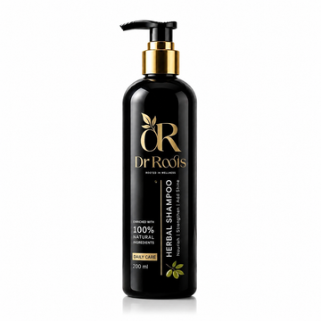 Dr Roots Herbal Shampoo – 200 ml | Nourish, Strengthen & Add Shine | Daily Hair Care with 100% Natural Ingredients